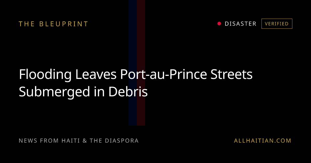 Flooding Leaves Port-au-Prince Streets Submerged in Debris — The ...